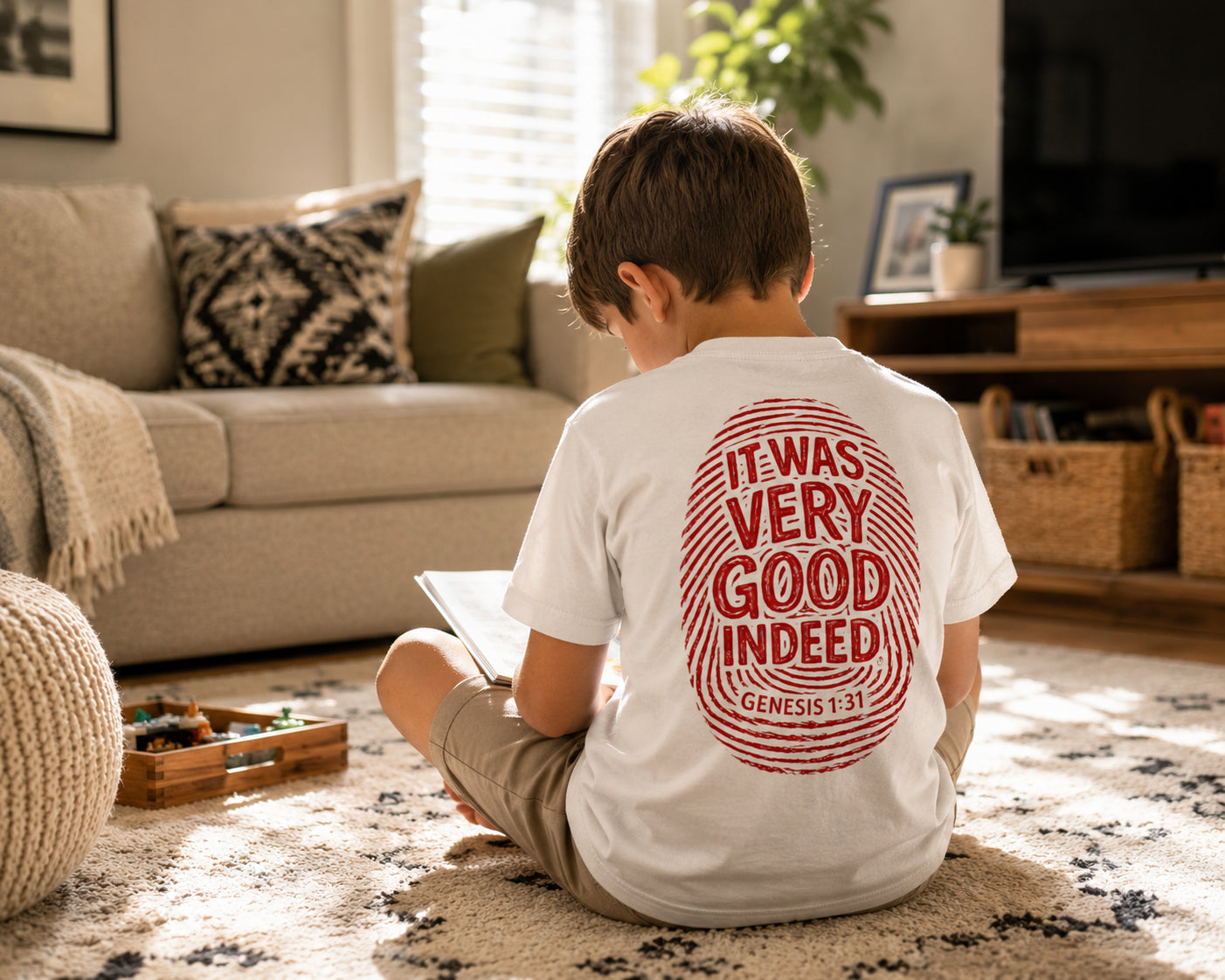 Image Bearer | Pure Cotton Essential Kids T-Shirt | Genesis