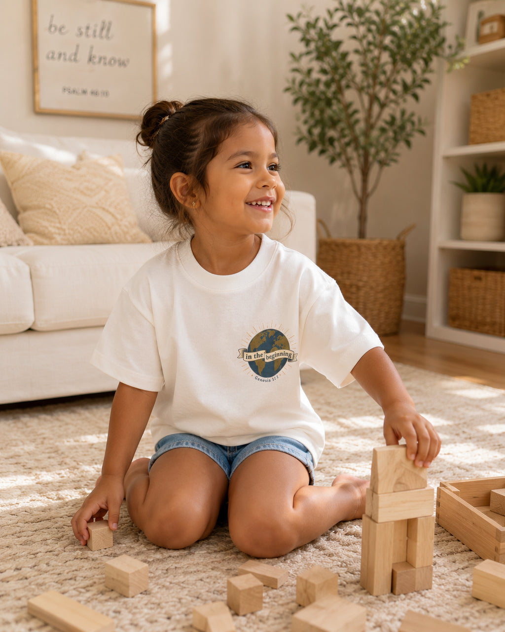 Creation | Pure Cotton Essential Kids T-Shirt | Genesis