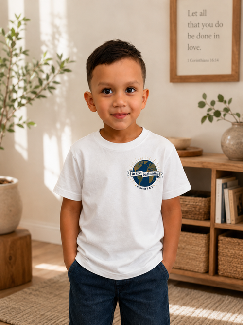 Creation | Pure Cotton Essential Kids T-Shirt | Ploom Collective